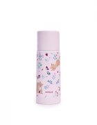 MINILAND Termos roz cu veverite Thermy 350 ml
