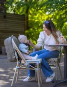 MiniMeis Rucsac pentru parinti Hero Olive Premium