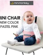 Minimonkey Mini Chair suport compact pentru scaun pastel pink