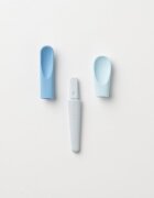 Miniware Set de lingurite 2 in 1 bebelusi Pre2PRO Blue Banana