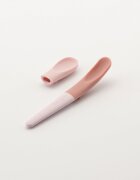 Miniware Set de lingurite 2 in 1 bebelusi Pre2PRO Pink Antioxidant