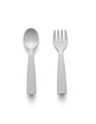Miniware Set de tacamuri bebelusi My First Cutlery Dove Grey