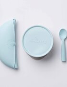 Miniware Set diversificare hrana bebelusi First Bites 4 piese Aqua