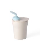 Miniware Set diversificare hrana bebelusi Little Foodie 6 piese Vanilla Aqua