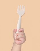 Miniware Set diversificare hrana bebelusi Little Foodie 6 piese Vanilla Aqua