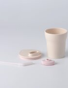 Miniware Set diversificare hrana bebelusi Little Foodie 6 piese Vanilla+Cotton candy