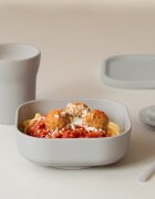 Miniware Set diversificare hrana bebelusi SipSnack 3 piese Grey