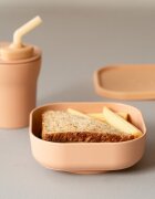 Miniware Set diversificare hrana bebelusi SipSnack 3 piese Toffee