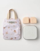 Miniware Set geanta termoizolanta Mealtote cu cutie Grow bento Ready Go Bent 4 piese Golden Swallow