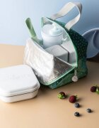 Miniware Set geanta termoizolanta Mealtote cu cutie Grow bento Ready Go Bento 4 piese Prickly Pear