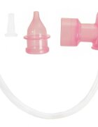 Minut Baby Aspirator nazal prin aspiratie bucala roz