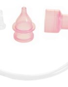 Minut Baby Aspirator nazal prin aspiratie bucala roz