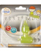 Minut Baby Aspirator nazal prin aspiratie bucala verde