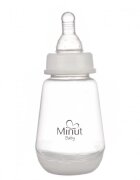 Minut Baby Biberon cu tetina silicon 0+ 150 ml