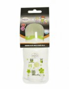 Minut Baby Biberon gat larg cu tetina silicon 150 ml verde