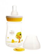 Minut Baby Biberon Pupaza din tei 125 ml 0+