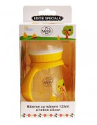 Minut Baby Biberon Pupaza din tei cu manere 125 ml 0+