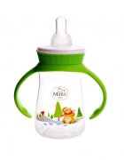 Minut Baby Biberon Ursul pacalit de vulpe cu manere 125 ml 0+