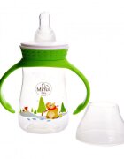 Minut Baby Biberon Ursul pacalit de vulpe cu manere 125 ml 0+