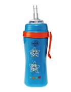 Minut Baby Cana anticurgere cu pai de silicon si clips de prindere 360 ml 6+ verde