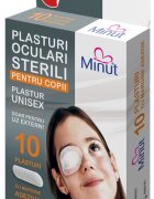 Minut Baby Plasturi oculari sterili Minut pentru copii-10buc