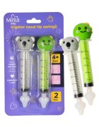 Minut Baby Set 2 bucati irigator nazal tip seringa cu figurine