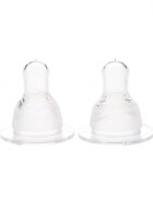 Minut Baby Set 2 tetine silicon super fin 6+