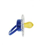 Minut Baby Suzeta latex rotunda 0-6 + albastru