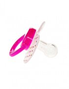 Minut Baby Suzeta silicon rotunda 0-6 + roz