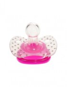Minut Baby Suzeta silicon rotunda 0-6 + roz
