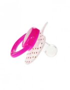 Minut Baby Suzeta silicon rotunda 12+ roz