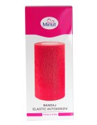 Minut Bandaj elastic autoadeziv rosu 15 cm x 4.5 m