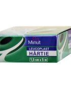 Minut Leucoplast hartie 1.5 cm x 5 m