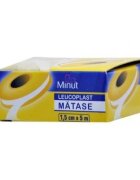 Minut Leucoplast matase 1.5 cm x 5 m