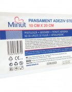 Minut Pansament adeziv steril 10 cm x 20 cm