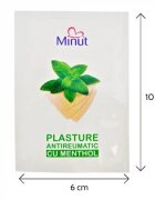 Minut Plasture antireumatic menthol 6cm x 10cm