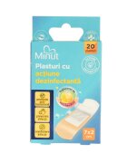 Minut Plasturi cu actiune dezinfectanta 20 bucaticutie
