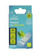 Minut Plasturi cu Aloe Vera 20 bucaticutie