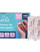 Minut Plasturi pentru rani prim ajutor 100 bucati 19x72 cm