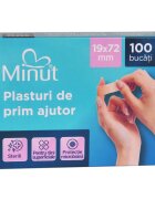 Minut Plasturi pentru rani prim ajutor 100 bucati 19x72 cm
