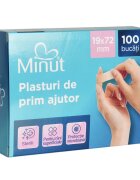 Minut Plasturi pentru rani prim ajutor 100 bucati 19x72 cm
