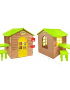 Mochtoys Casuta de joaca pentru copii cu masuta
