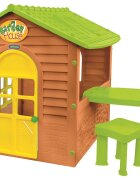 Mochtoys Casuta de joaca pentru copii cu masuta