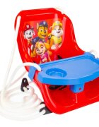 Mochtoys Leagan din plastic 2in1 pentru copii Patrula Catelusilor cu masuta detasabilaCentura de sigurantaFranghii reglabile