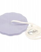 Mochtoys Leagan pentru copii disc Round Swing Lilac diametru 305 cm Rezistent la intemperiiPotrivit pentru interiorexteriorFranghie reglabila