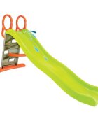 Mochtoys Tobogan cu zid de alpinism si posibilitate atasare furtun apa Verde 205 cm