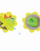 Mochtoys Tobogan cu zid de alpinism si posibilitate atasare furtun apa Verde 205 cm