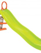 Mochtoys Tobogan cu zid de alpinism si posibilitate atasare furtun apa Verde 205 cm