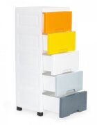 MODERNHOME Raft cu 5 compartimente pentru depozitare multicolor