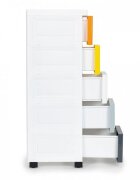 MODERNHOME Raft cu 5 compartimente pentru depozitare multicolor